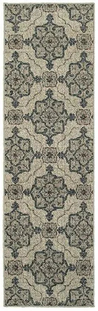 Highlands 6677A Beige/ Grey Rug