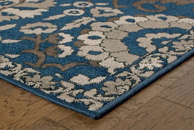 Highlands 6682A Midnight/ Beige Rug