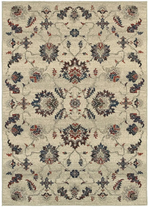 Highlands 6684b Beige/ Multi Rug