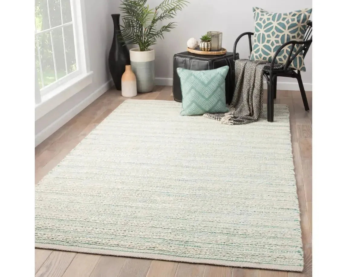 Himalaya HM27 Canterbury White / Turquoise Rug