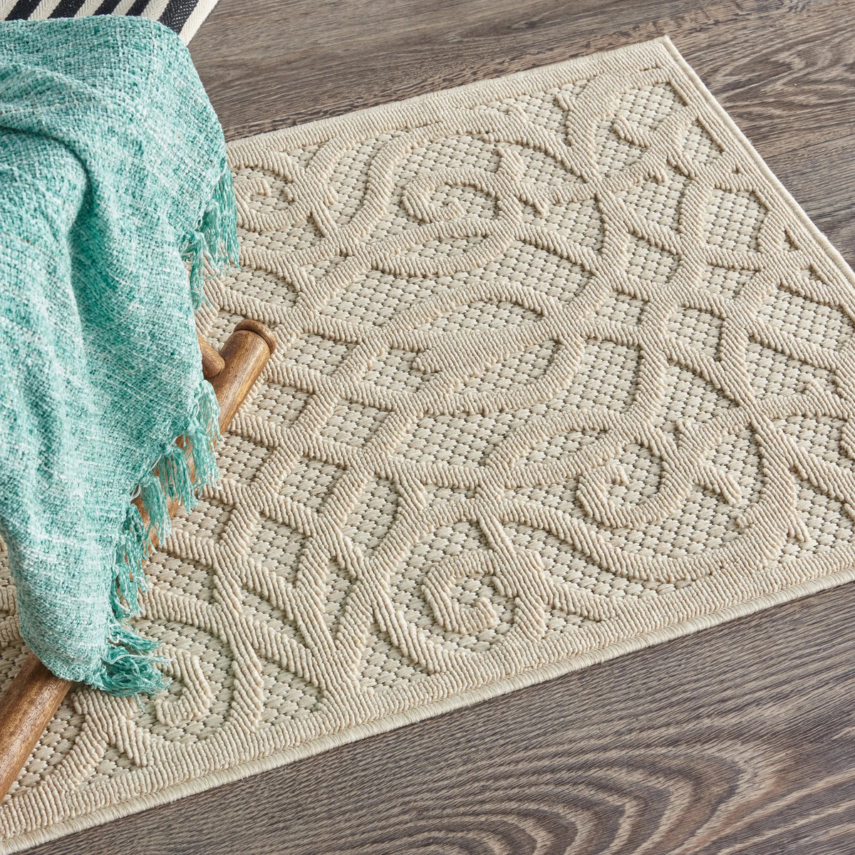 Cozumel CZM04 Cream Rug