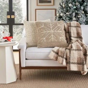 Holiday Pillow GC835 Beige Ivory Pillow