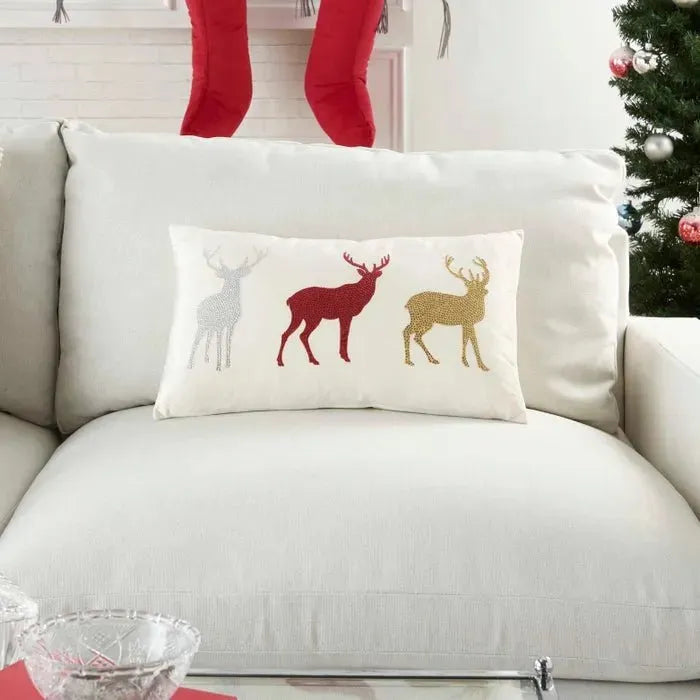 Holiday Pillow L1909 Red Pillow