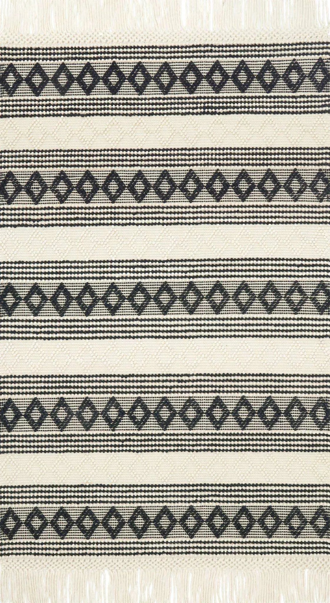 Holloway by Magnolia Home YH-01 Ivory/Black Rug