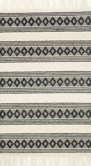 Holloway by Magnolia Home YH-01 Ivory/Black Rug