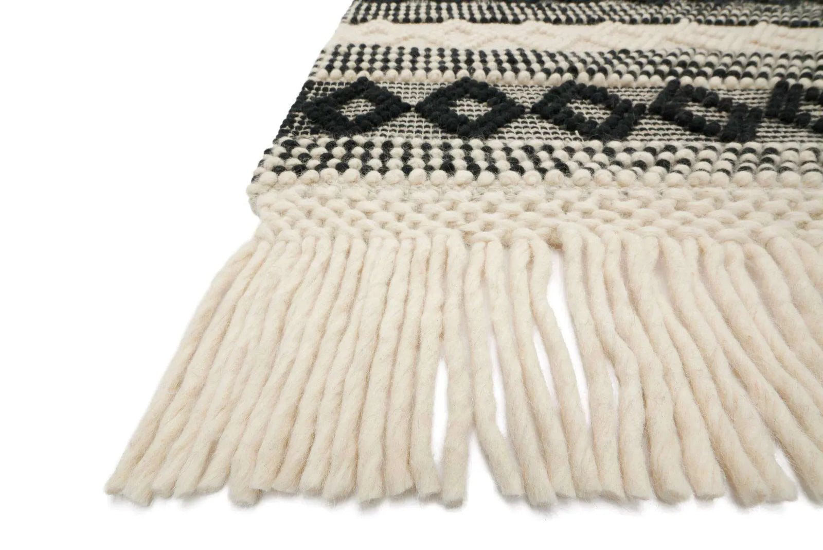 Holloway by Magnolia Home YH-01 Ivory/Black Rug