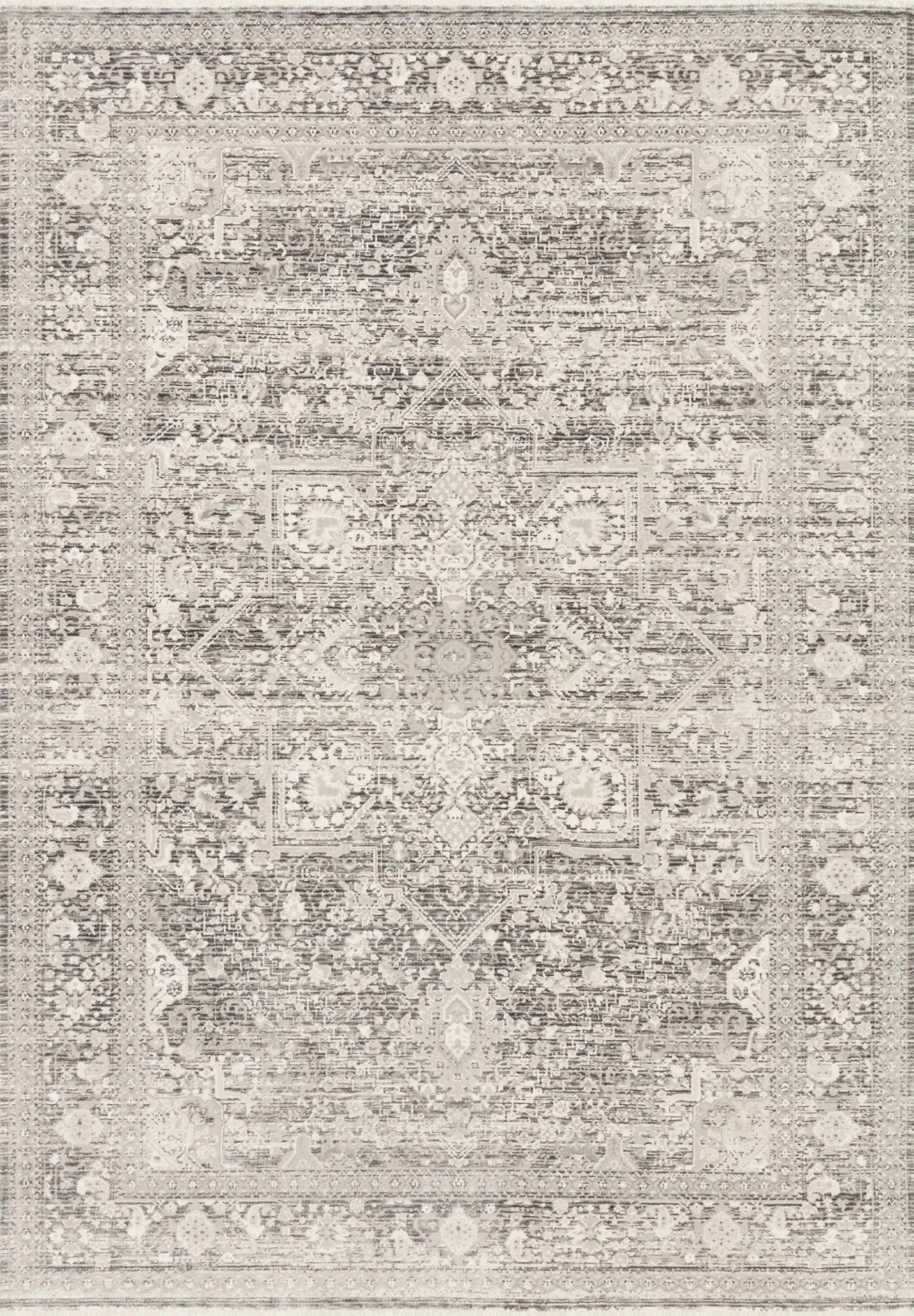 Homage HOM-04 Ivory / Grey Rug
