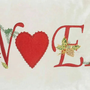 Home for the Holiday L1776 Beige Pillow