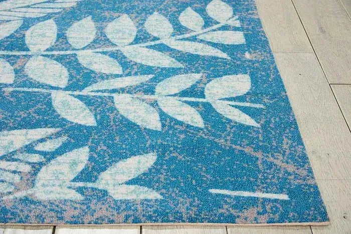 Home & Garden RS108 Blue Rug