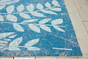 Home & Garden RS108 Blue Rug