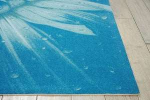 Home & Garden RS110 Blue Rug