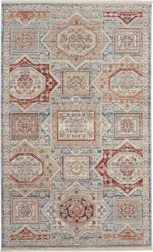Homestead HMS02 Blue/Multicolor Rug