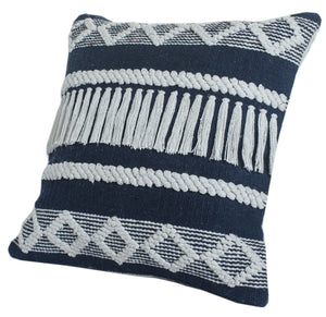 Homestead Lr07618 Blue/Ivory Pillow