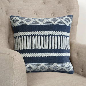 Homestead Lr07618 Blue/Ivory Pillow