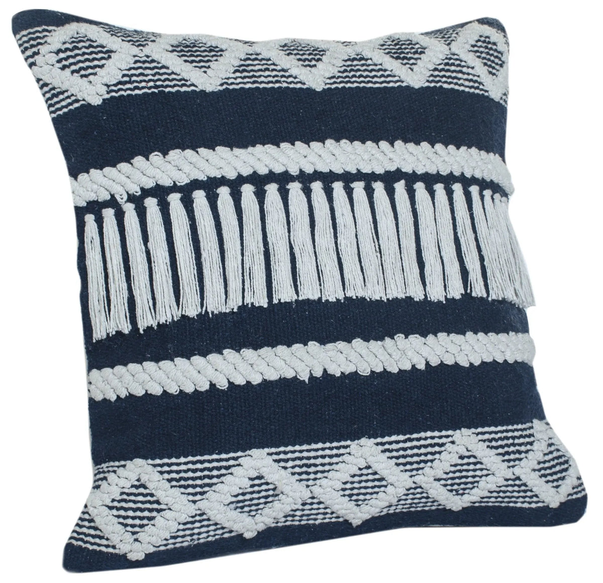 Homestead Lr07618 Blue/Ivory Pillow