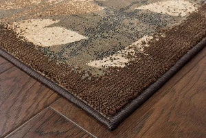 Hudson 1699G Brown/ Brown Rug