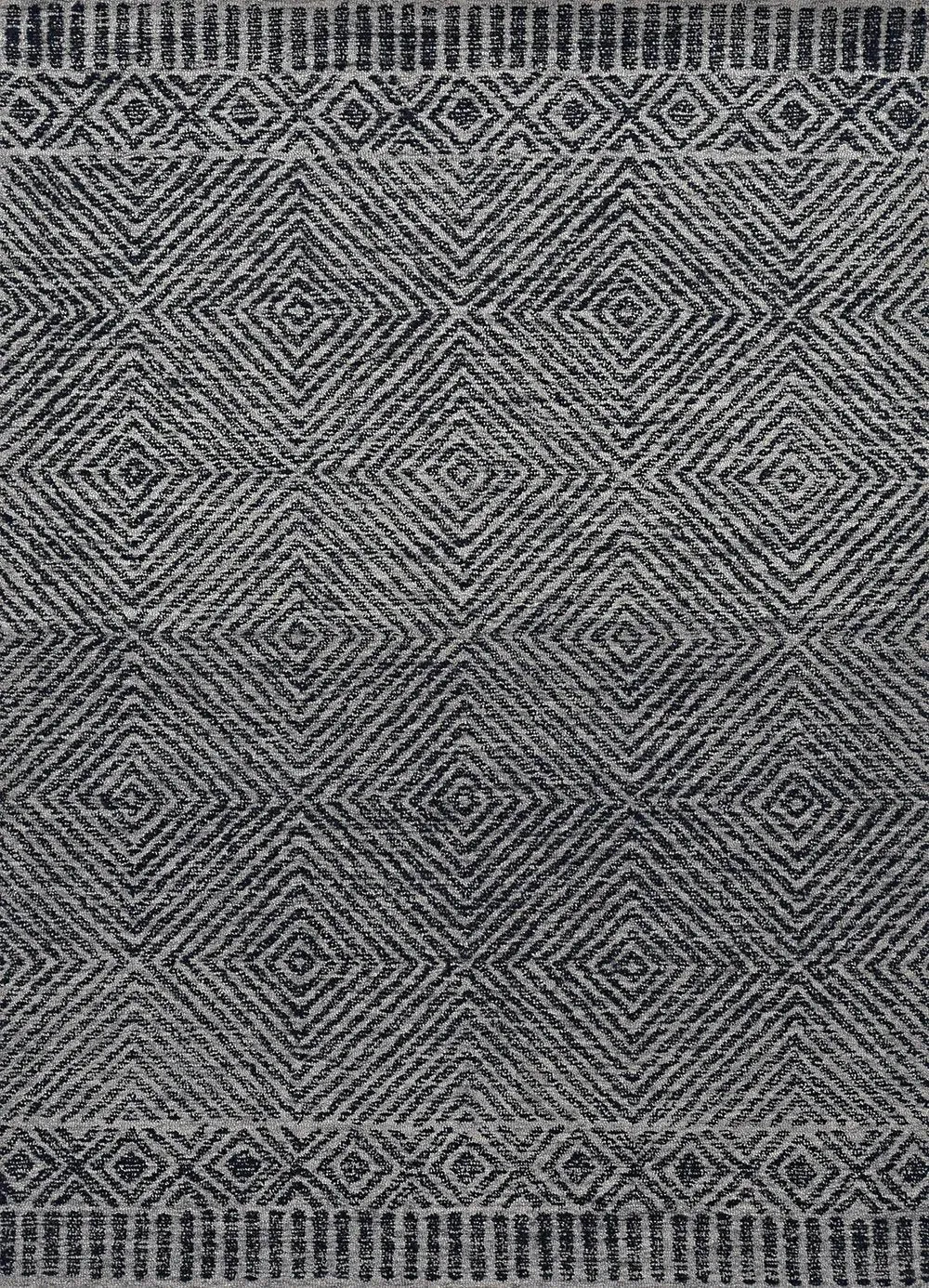 Hudson 2463 Retreat Grey/Black Rug