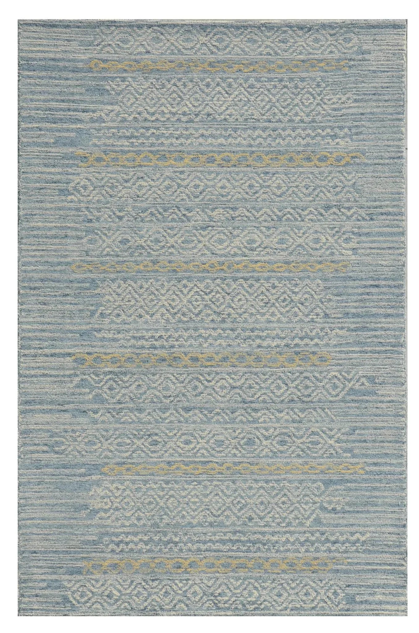 Hudson 2466 Blue Boho Rug