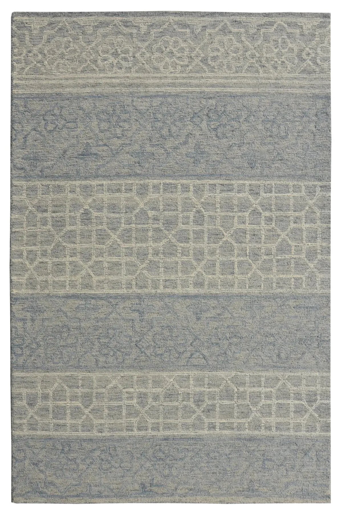 Hudson 2467 Blue/Grey Mosaic Rug