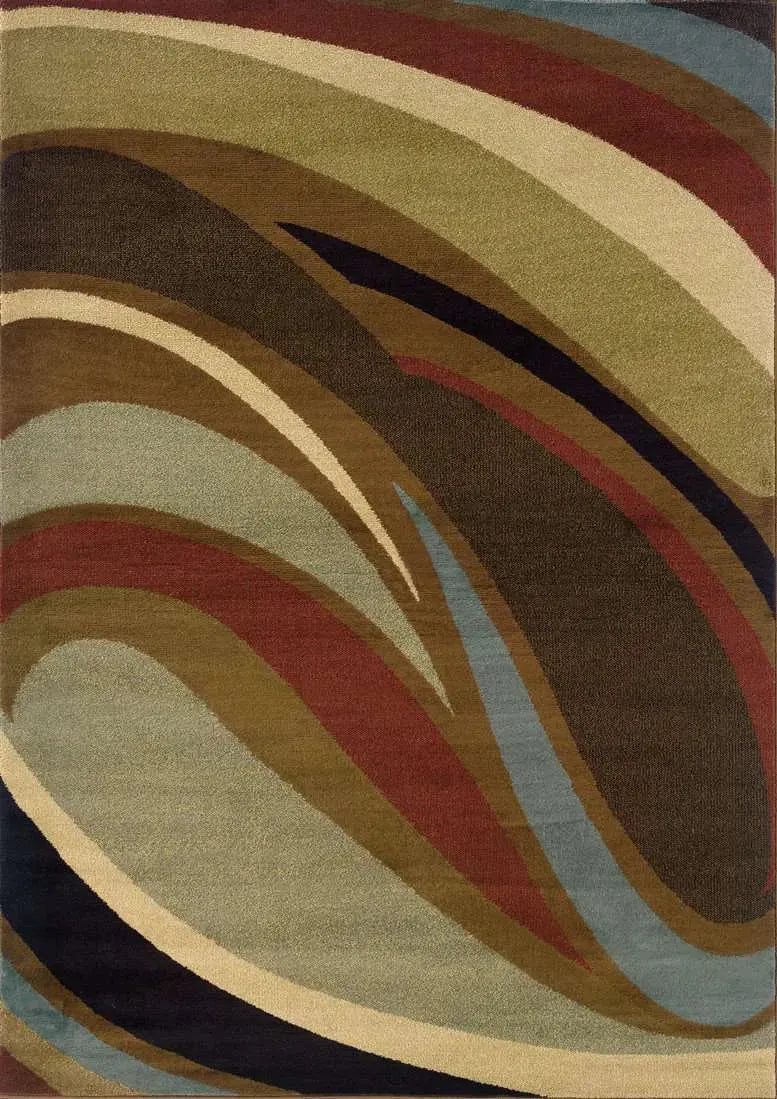 Hudson 2666F Brown/ Brown Rug