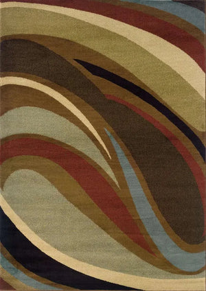 Hudson 2666F Brown/ Brown Rug
