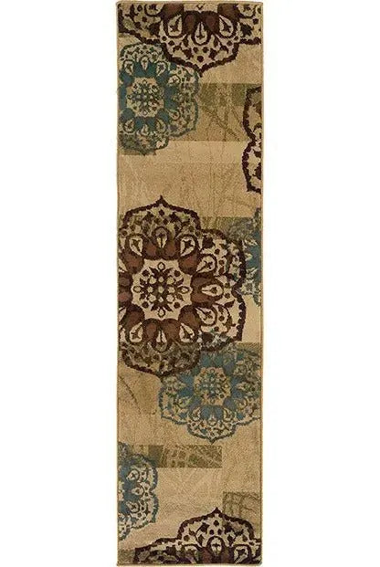Hudson 2797C Beige Blue Rug
