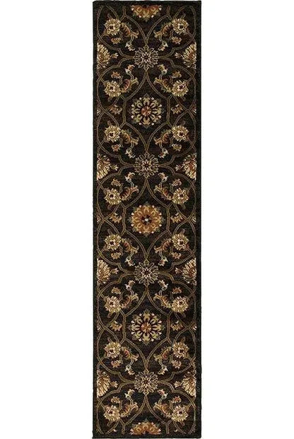 Hudson 3299B Black Brown Rug