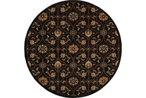 Hudson 3299B Black Brown Rug