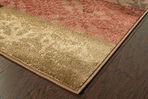 Hudson 40A Beige/ Green Rug