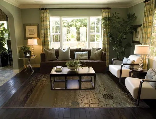 Hudson 74A Brown/ Beige Rug