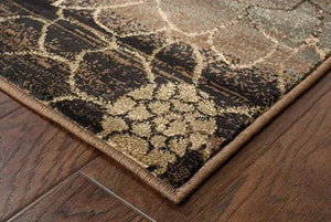 Hudson 74A Brown/ Beige Rug