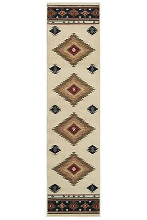 Hudson 87I Beige/ Green Rug