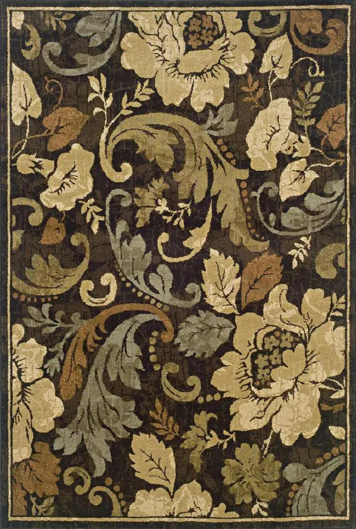 Huntington 1279E Brown/ Beige Rug