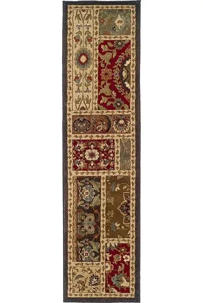 Huntington 1716C Beige/ Brown Rug