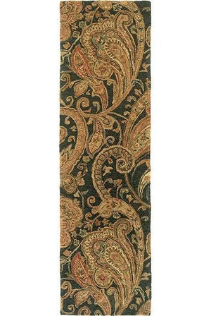 Huntley 19104 Black Gold Rug