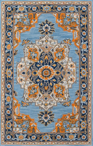 Ibiza IBI-1 Blue Rug