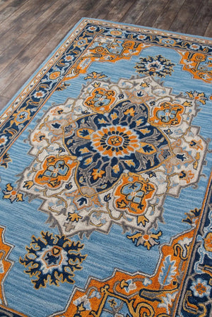 Ibiza IBI-1 Blue Rug