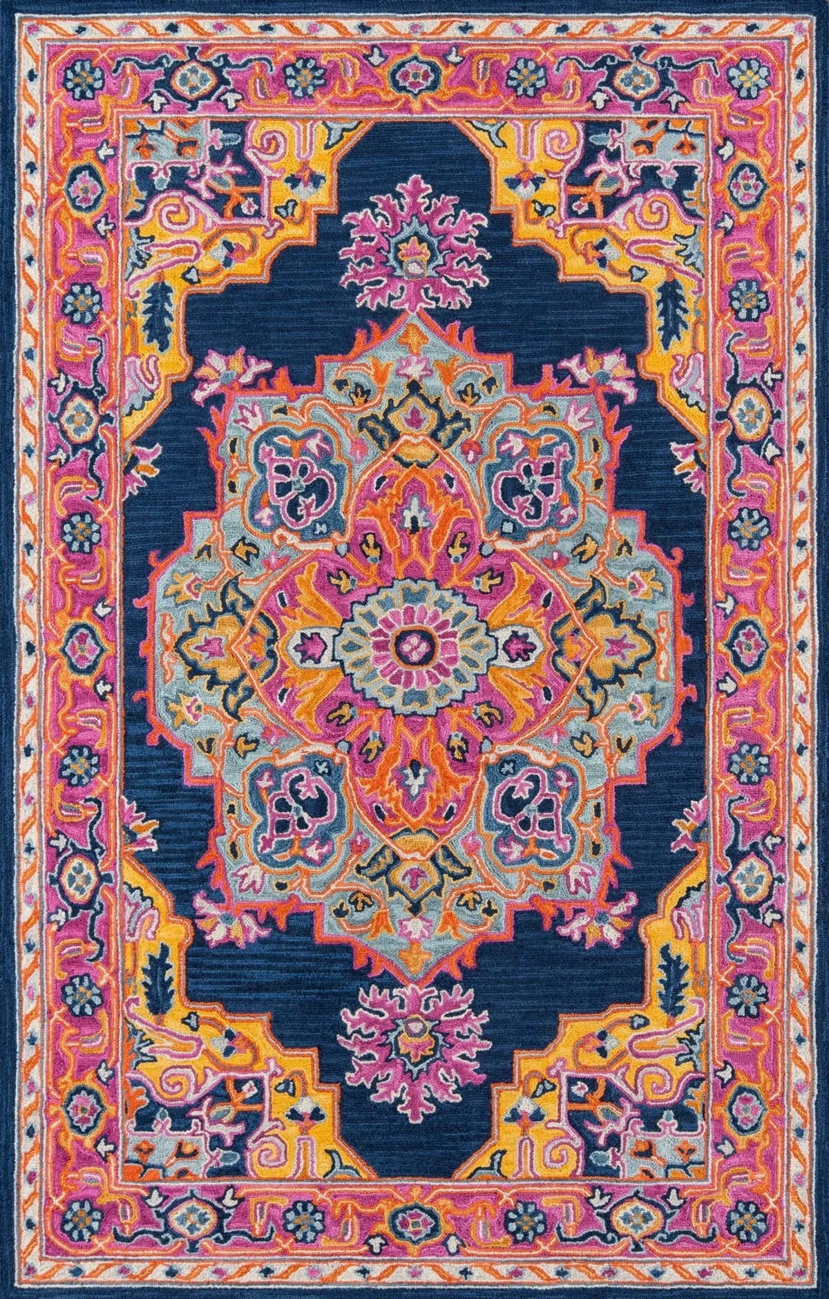 Ibiza IBI-1 Navy Rug