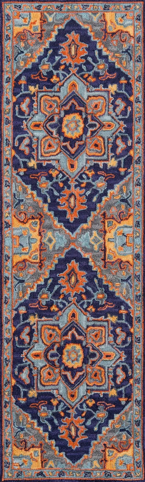 Ibiza IBI-2 Navy Rug
