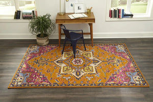 Ibiza IBI-2 Orange Rug