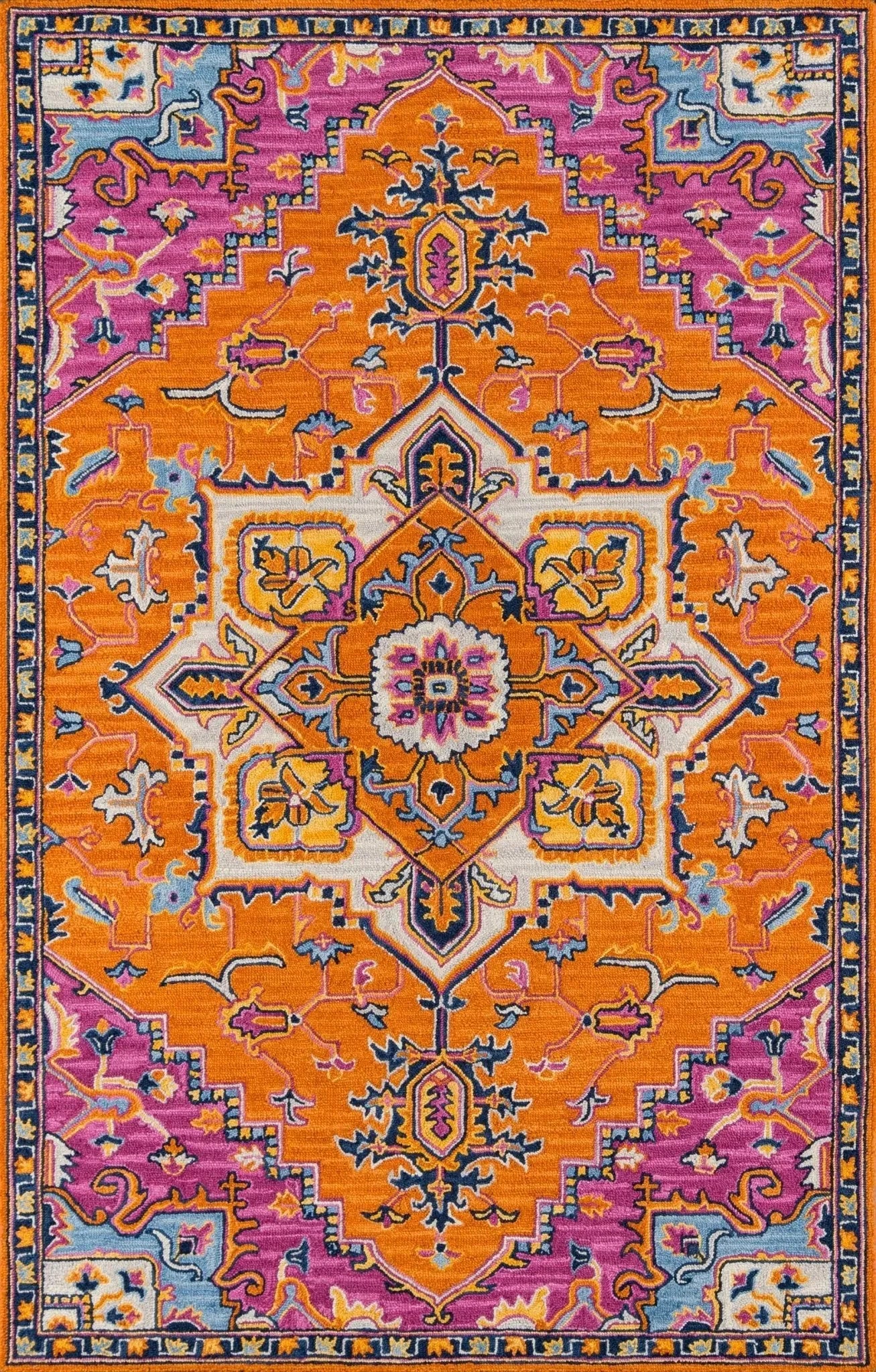 Ibiza IBI-2 Orange Rug