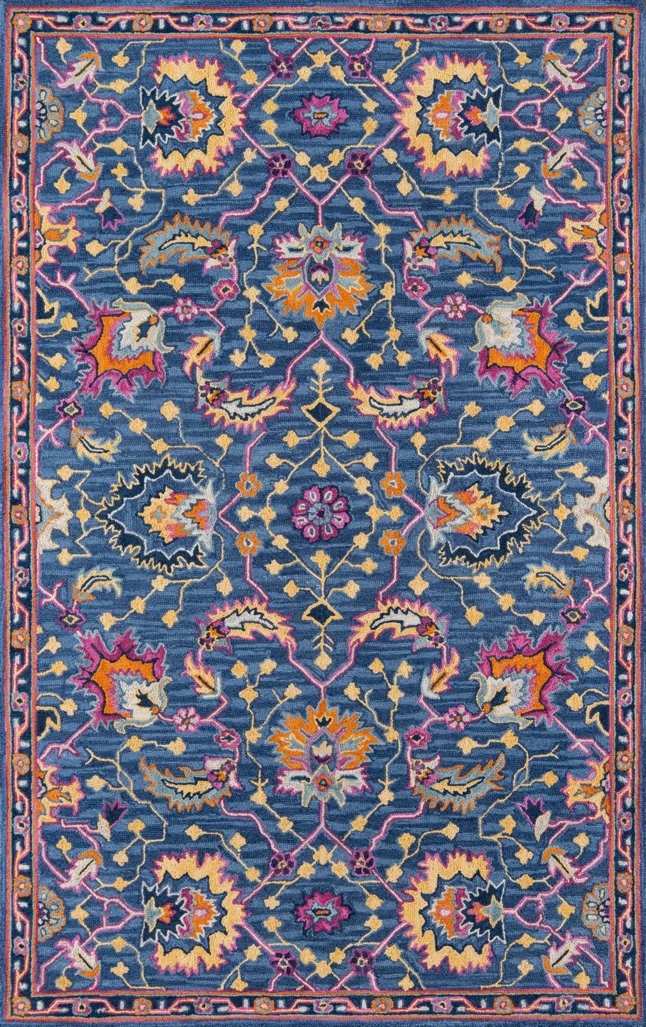 Ibiza IBI-3 Blue Rug