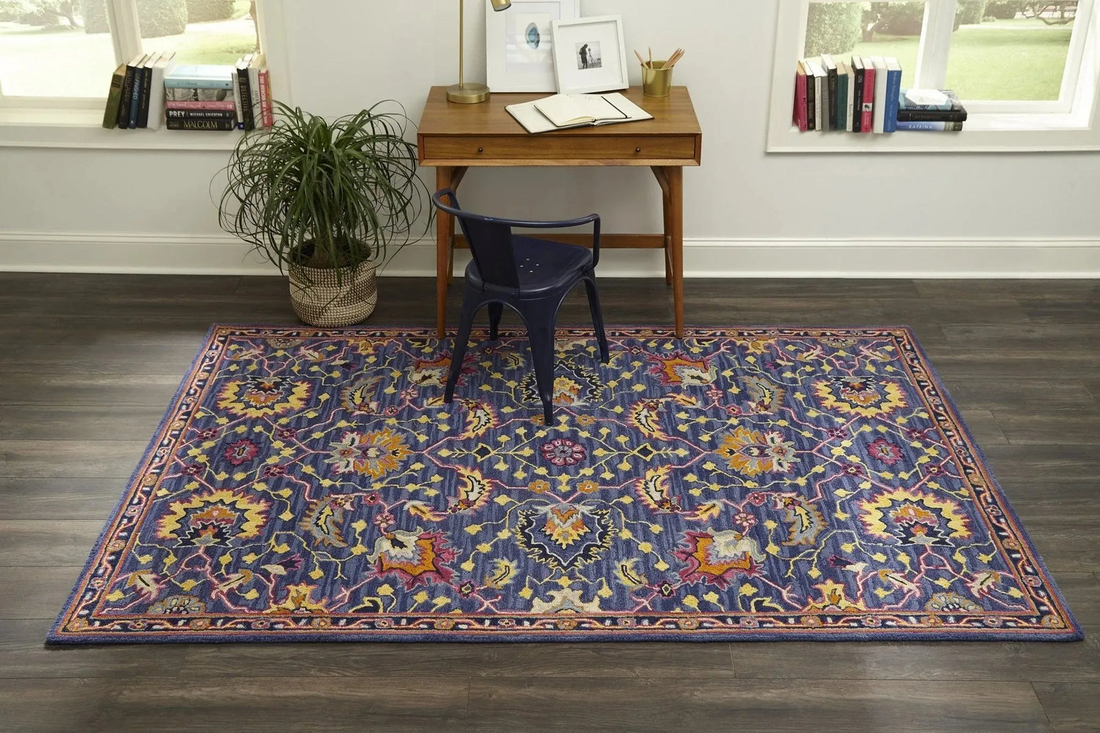 Ibiza IBI-3 Blue Rug