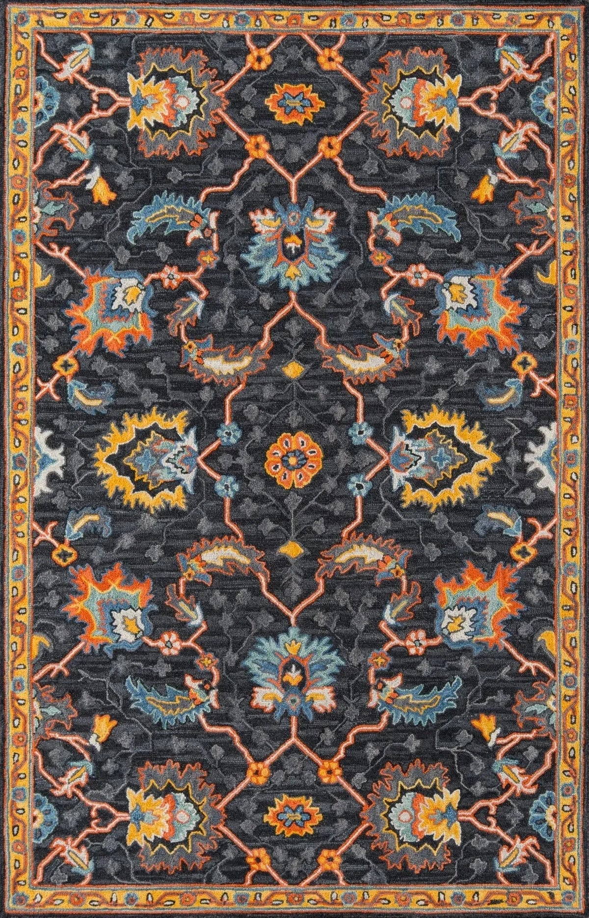 Ibiza IBI-3 Charcoal Rug