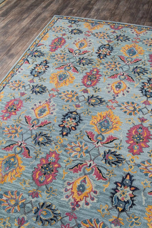Ibiza IBI-4 Blue Rug