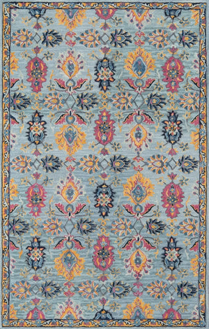 Ibiza IBI-4 Blue Rug