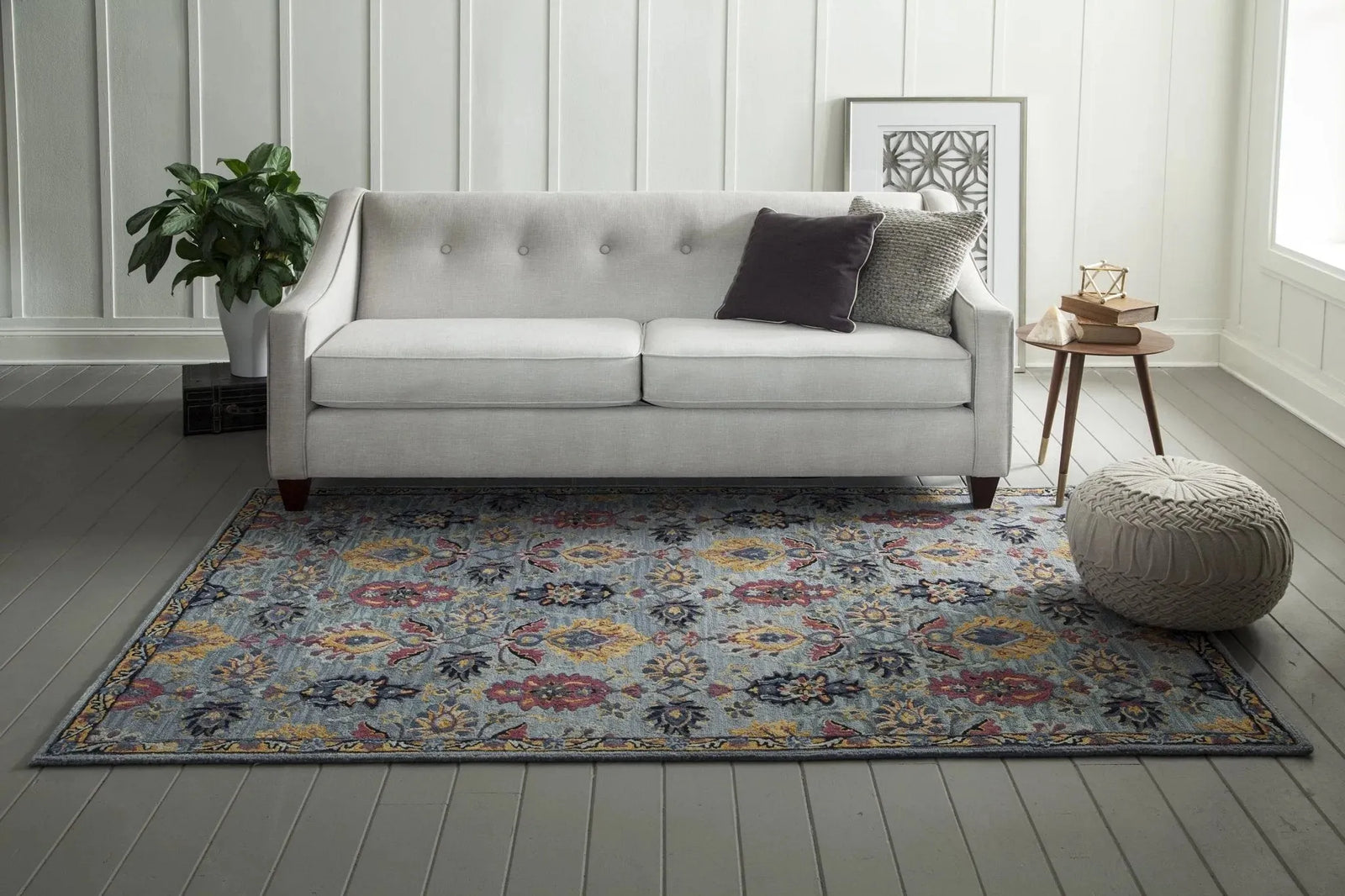 Ibiza IBI-4 Blue Rug