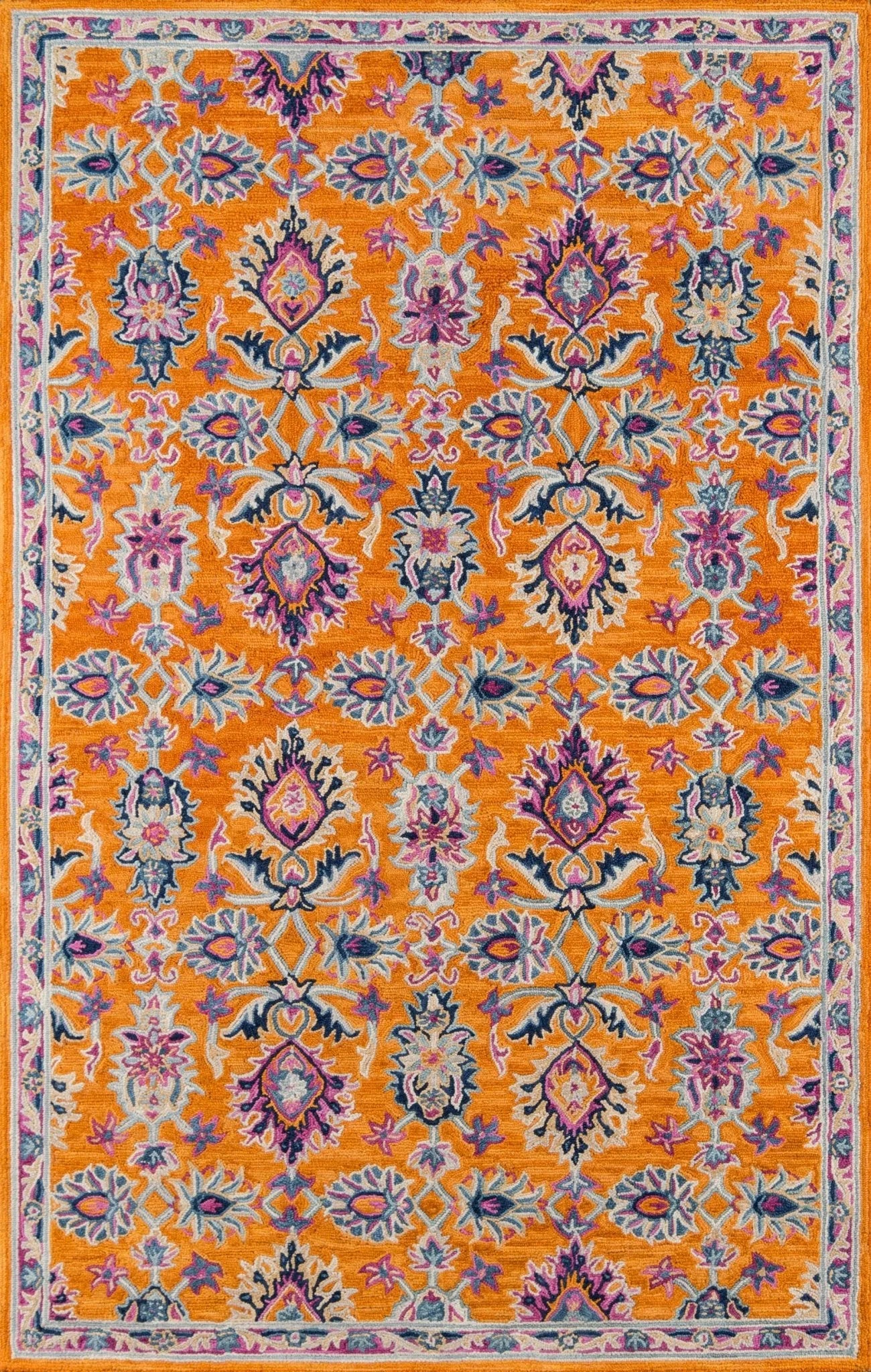 Ibiza IBI-4 Orange Rug