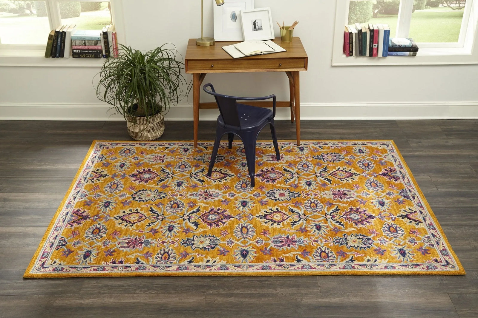 Ibiza IBI-4 Orange Rug