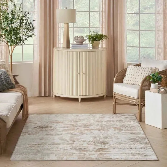 Iliana ILI02 Ivory/Grey Area Rug